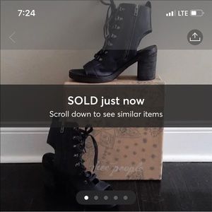 NIB $178 Free People City of Lights shoes